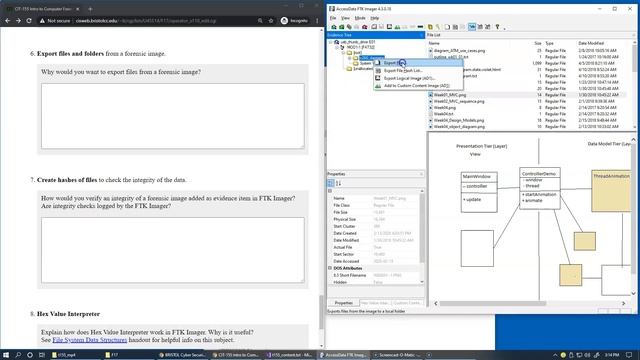2.9 Lab F17, FTK Imager, Hash Calculation And Verification