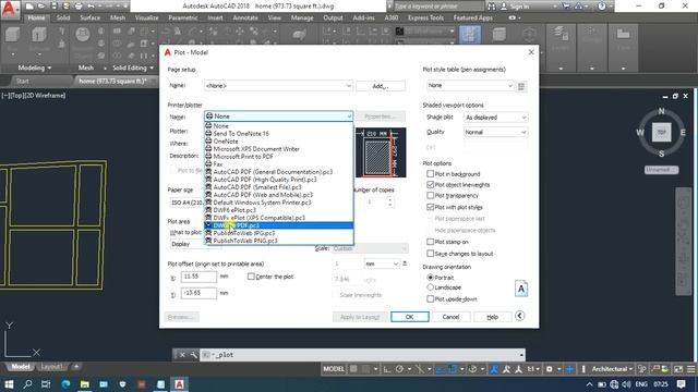 AutoCAD change dwg file to PDF file смотреть онлайн