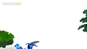 Transform from eggs to dinosaur! Hello Carbot Kung BrachiKung, TyraKung appeared!! #DuDuPopTOY