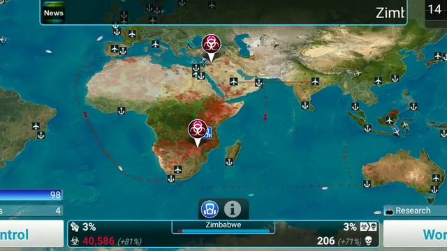 Eradicating Tok with Plague Inc: The Cure смотреть онлайн
