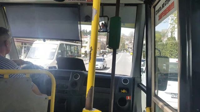 Поездка на Газели Next по 28 маршруту в Кисловодске от ЖД Вокзала до Медколледжа No1 смотреть онлайн