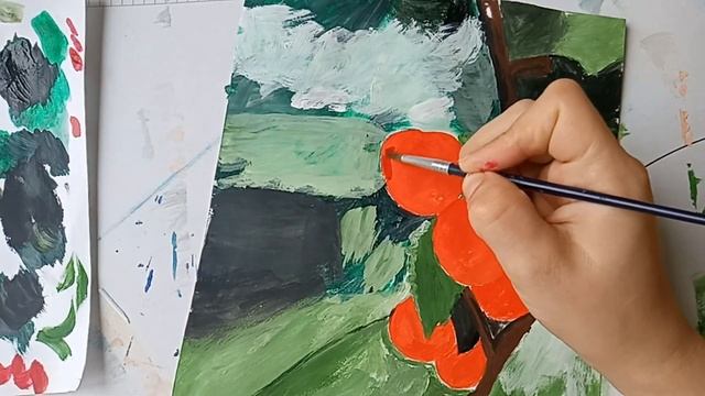 Draw CHERRY with acril /step by step/ Рисуем ВИШНИ акрилом\шаг за шагом смотреть онлайн