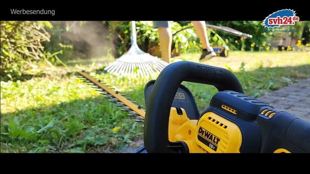 GARTEN: Heckenschnitt Mit 18V Akku-Heckenschere DCMHT563N Von Dewalt | Reinigung & Pflege | Svh24.d
