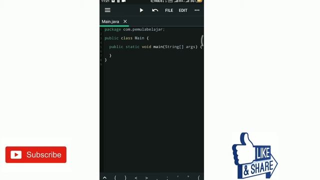 Belajar Pemrograman Java di Android menggunakan aplikasi Java N IDE#01 смотреть онлайн