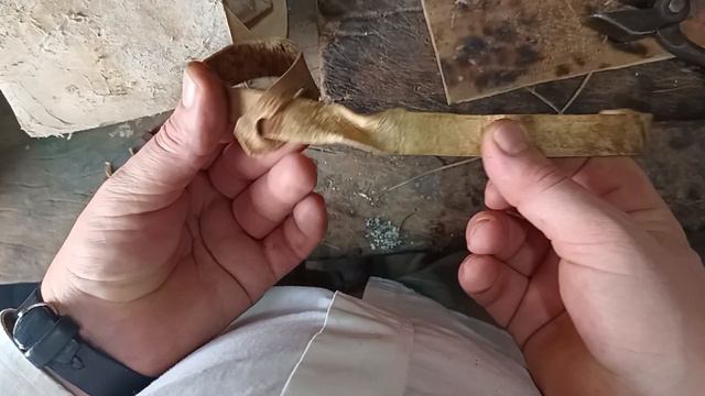 Cómo hacer una argolla de cuero. смотреть онлайн