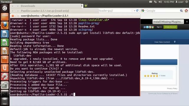 HowTo: Papilio Loader GUI on Linux смотреть онлайн