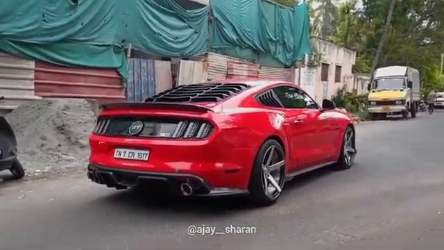 Ford Mustang GT MK 6 w/ ARMYTRIX Cat-back Valvetronic Exhaust l Loud Pops Through the Street! смотреть онлайн