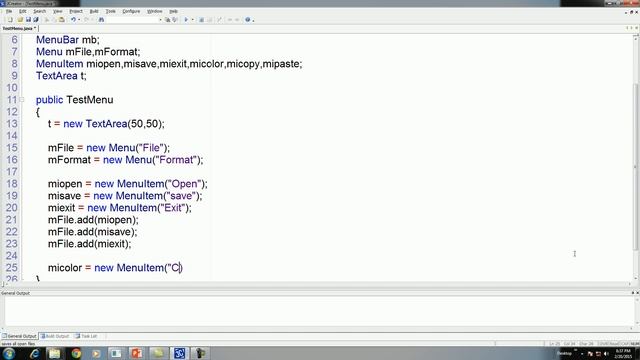 Learn Java Programming in English for Beginners(Menu Editor) - Part 22 смотреть онлайн