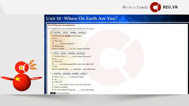 Where On Earth Are You - Unit 10 ELEMENTARY | NEU Learning English Conversations