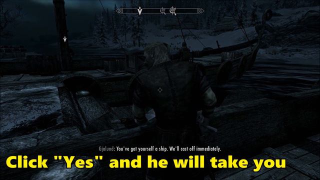 The Elder Scrolls V: Skyrim - How to get to Solstheim (Dragonborn DLC) смотреть онлайн