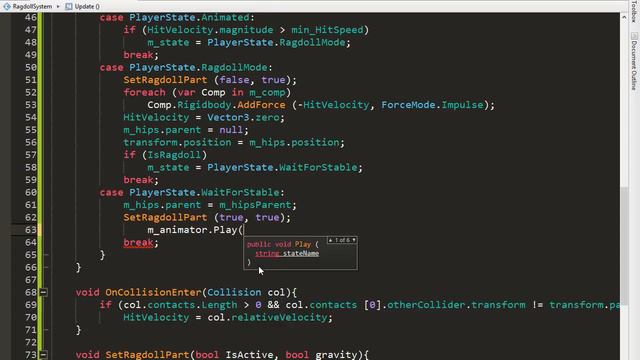 RAGDOLL Easy collision detection Unity Tutorial || Get Up From Back || Get Up From Belly Part 1 смотреть онлайн