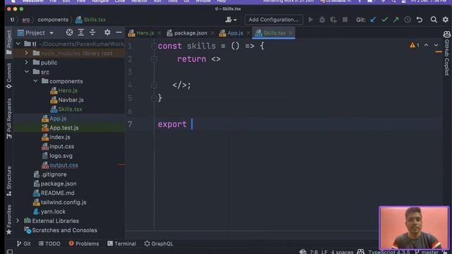 Build a Developer Portfolio with React & Tailwind Day 5 | Duolearn смотреть онлайн