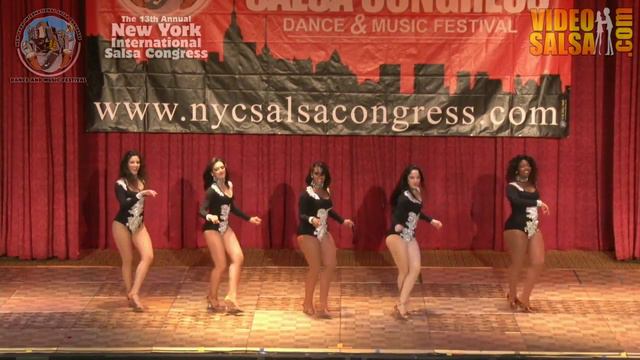SSAT9 10 Diana Osorio Las Reinas Del Tumbao, NJ @ NYC Salsa Congress 2013 смотреть онлайн