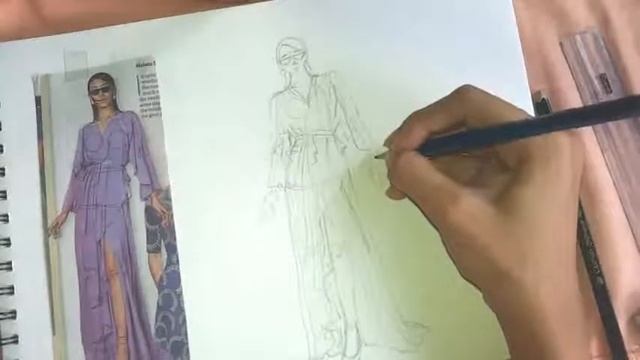 Easy Way To Sketch Human Model смотреть онлайн