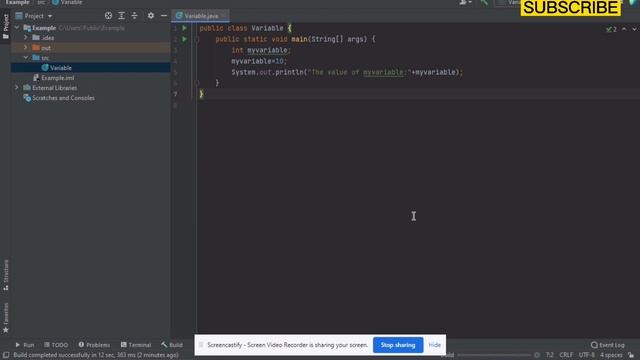 Variables and Data Types in Java| Java Using Intellij Idea |Variables in java | Info Tricky смотреть онлайн