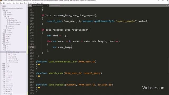 Chat Application in Laravel using Ratchet Websockets - Push Chat Request Notification - 10 смотреть онлайн