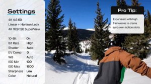 How to Get the Best Shots I GoPro Snowboarding
