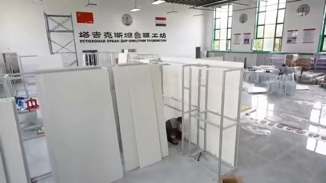 Dolang engineer training equipment @Tajikistan Luban workshop video 02 смотреть онлайн