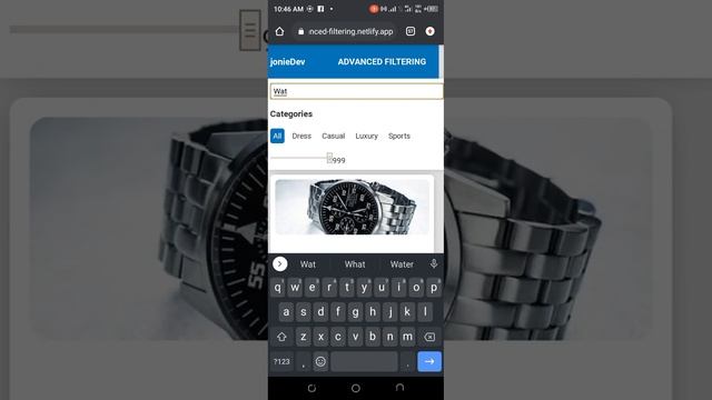 React Advanced Filtering. https://github.com/Joniekesh/advanced-react-filter смотреть онлайн
