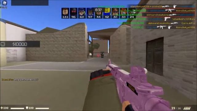 Как я выбил нож бабочку в ROBLOX COUNTER BLOX смотреть онлайн