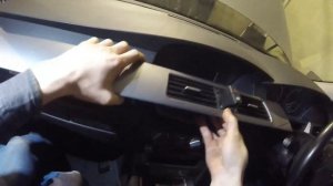 How to remove Climate Control Unit BMW 5 Series E60 E61