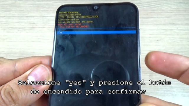 Como resetear Samsung Galaxy A10, A20, A30, A40, A50 y A70 (2019) смотреть онлайн