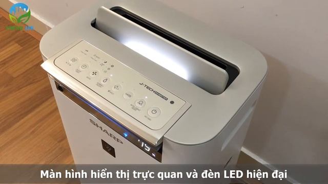 Review máy lọc không khí và tạo ẩm Sharp KC-G60EV-W (50m²) смотреть онлайн