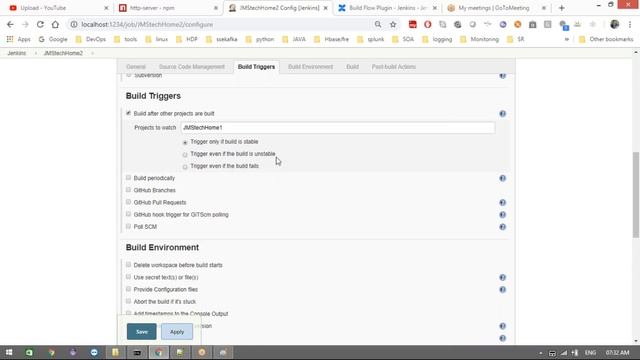 DevOps | Jenkins pipelineview | dasboard view | Upstream | Downstream | Build flow plugin смотреть онлайн