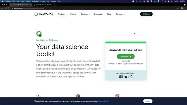How to Easily Install Anaconda (Python) on Windows/Mac (M1) 2022 смотреть онлайн