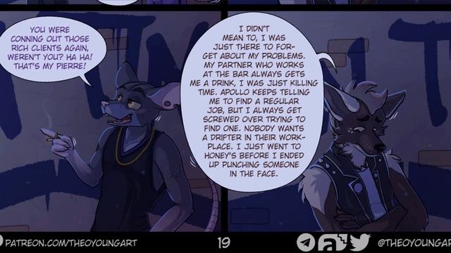 I Dub The Yiff Comic [8] - Dirty Paws (4) смотреть онлайн