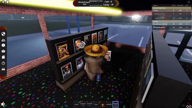 Roblox - Back To The Future BlockBuster Job! смотреть онлайн
