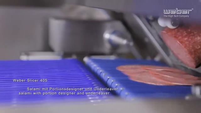 Weber Slicer 405 + LED scanner CPS 200 with Boiled Sausage, Ham, Salami and Cheese смотреть онлайн