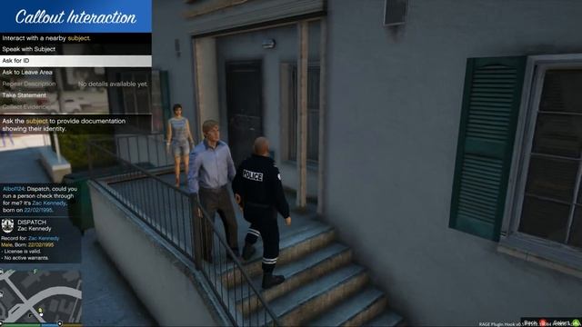 POLICE NATIONALE - Renault Laguna Break - LSPDFR GTA 5 MODS смотреть онлайн