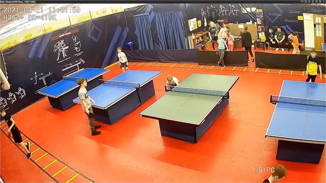 1-2 Лига Настольный теннис ТОПС Новокузнецк смотреть онлайн