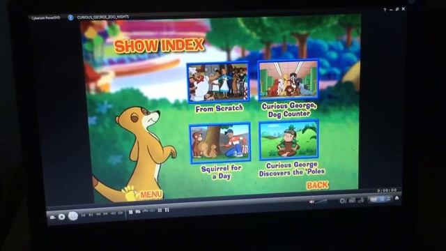 1200th Video: Menu Walkthrough of Curious George Zoo Night смотреть онлайн