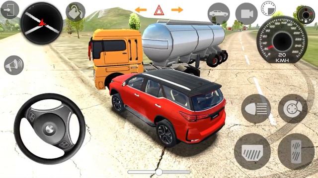 Indian Cars Simulator 3d Toyota Fortuner Legender Driving -Car Game Android Gameplay смотреть онлайн