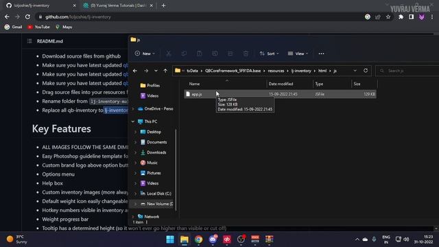 LJ- Inventory - Installation | Free Inventory Script For QBCore Framework | FiveM Inventory Script