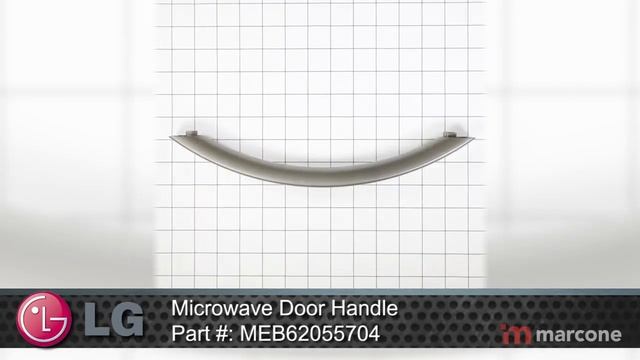 LG Microwave Door Handle Part #: MEB62055704 смотреть онлайн