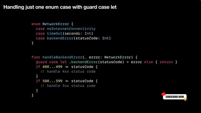 if case let and guard case let смотреть онлайн