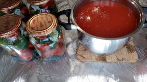 Самые вкусные Помидоры в Томатном Соке или в Собственном Соку !  Заготовка на зиму !