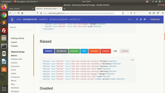 ✅ Como Implementar ?️ Bootstrap Material Desing en nuestros proyectos web ? смотреть онлайн