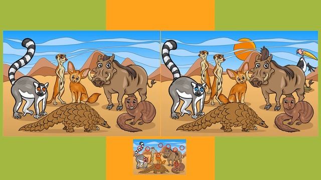 Логическая детская игра. Найди 10 отличий. Logical children's game. Find 10 differences. Часть 3. смотреть онлайн