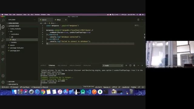 NGOPREK Back End Web #02 -Basic CRUD NodeJS with MongoDB смотреть онлайн