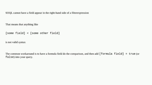 Salesforce: Aggregated result error: Unexpected token 'createddate' смотреть онлайн