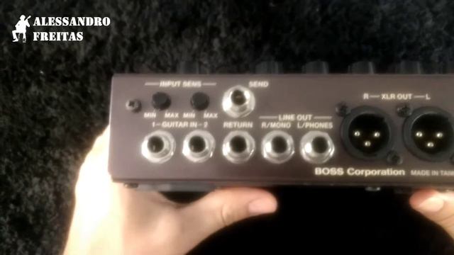 BOSS Acoustic Preamp AD-10 #1 смотреть онлайн