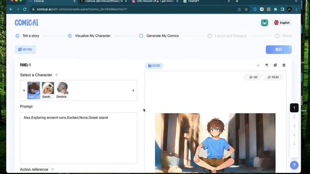 FREE Text to Anime generator : Comic AI - complete step by step tutorial for beginners смотреть онлайн
