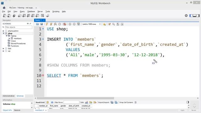 The Complete MySQL Bootcamp 13 Insert Multiple Data in MySQL смотреть онлайн