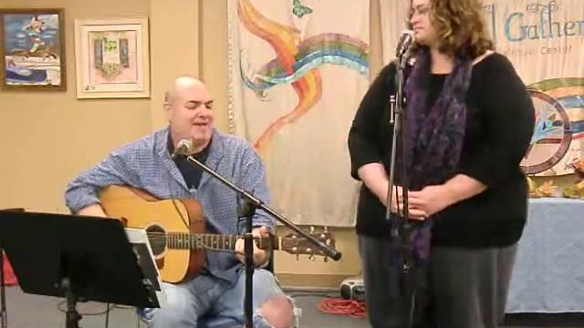 Joyful Gathering Spiritual Center, David Livingston with Kathy Black perform, 9 22 13 смотреть онлайн