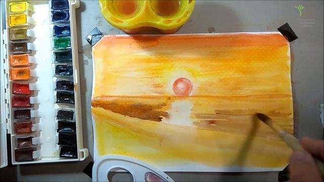 Ибрагимов Е  А  Пейзаж в акварельной живописи   Қазақ үй