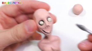Момо - Лепим из пластилина | Видео Лепка